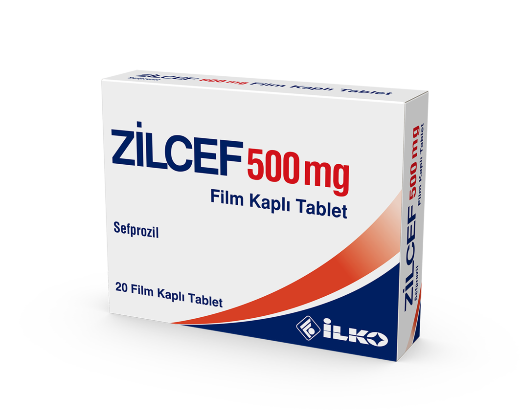 Zilcef 500 Mg 20 Film Tablet