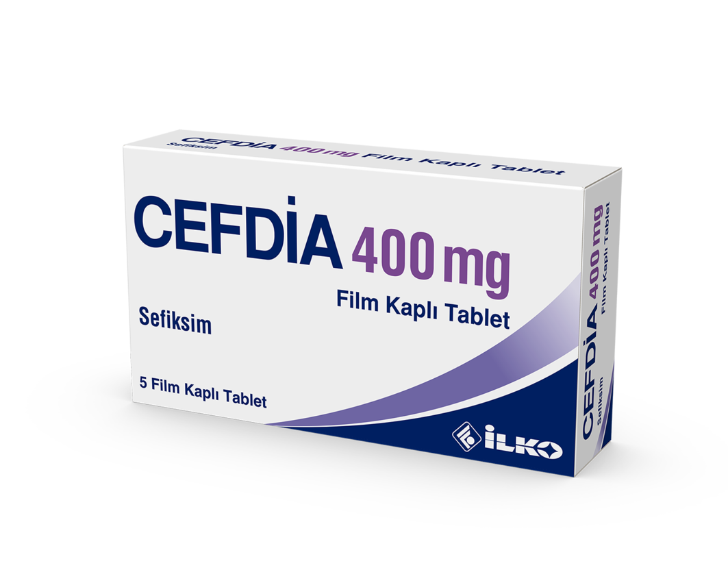 Cefdia 400 Mg 5 Film Tablet