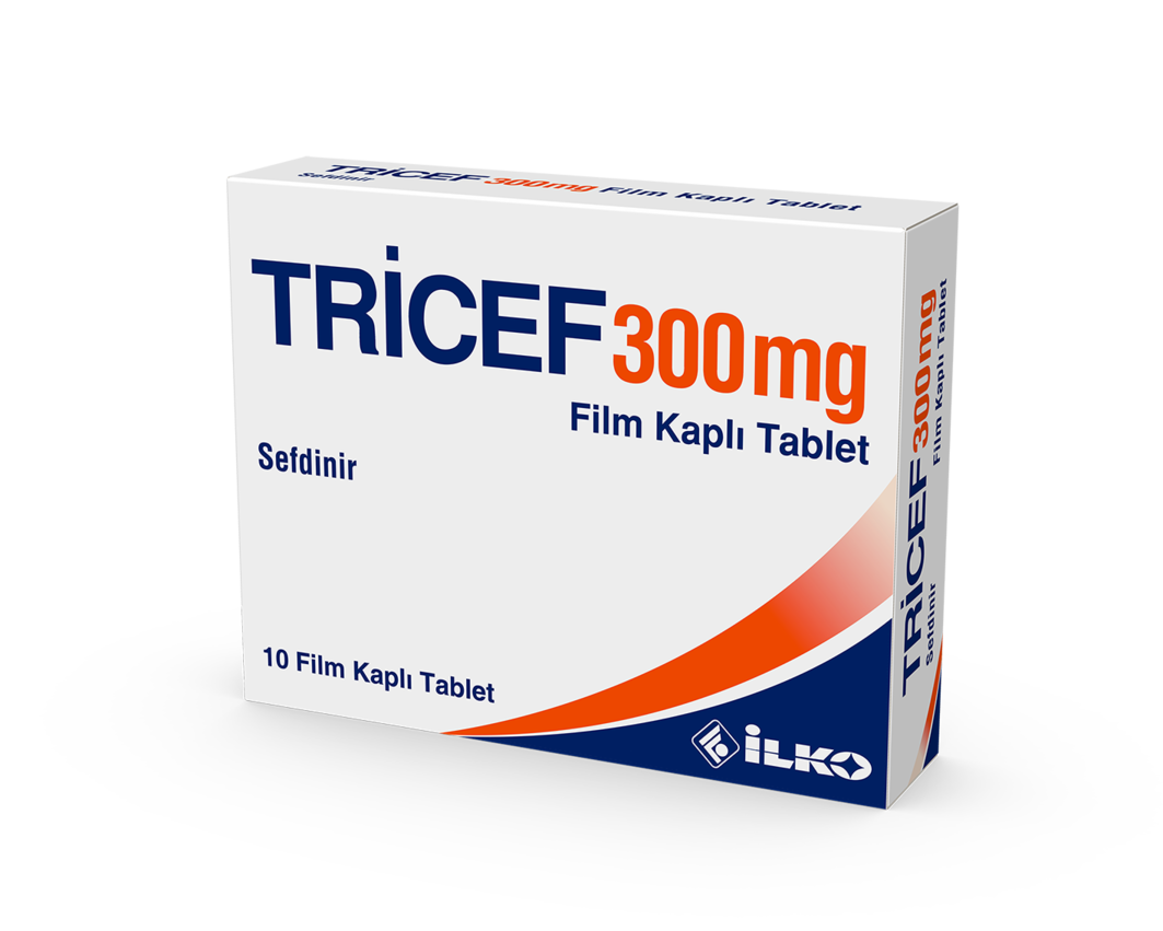 Tricef 300 Mg 10 Film Tablet