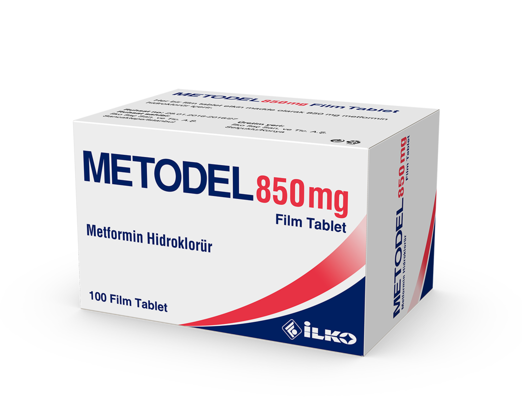 Metodel 850 Mg 100 Film Tablet