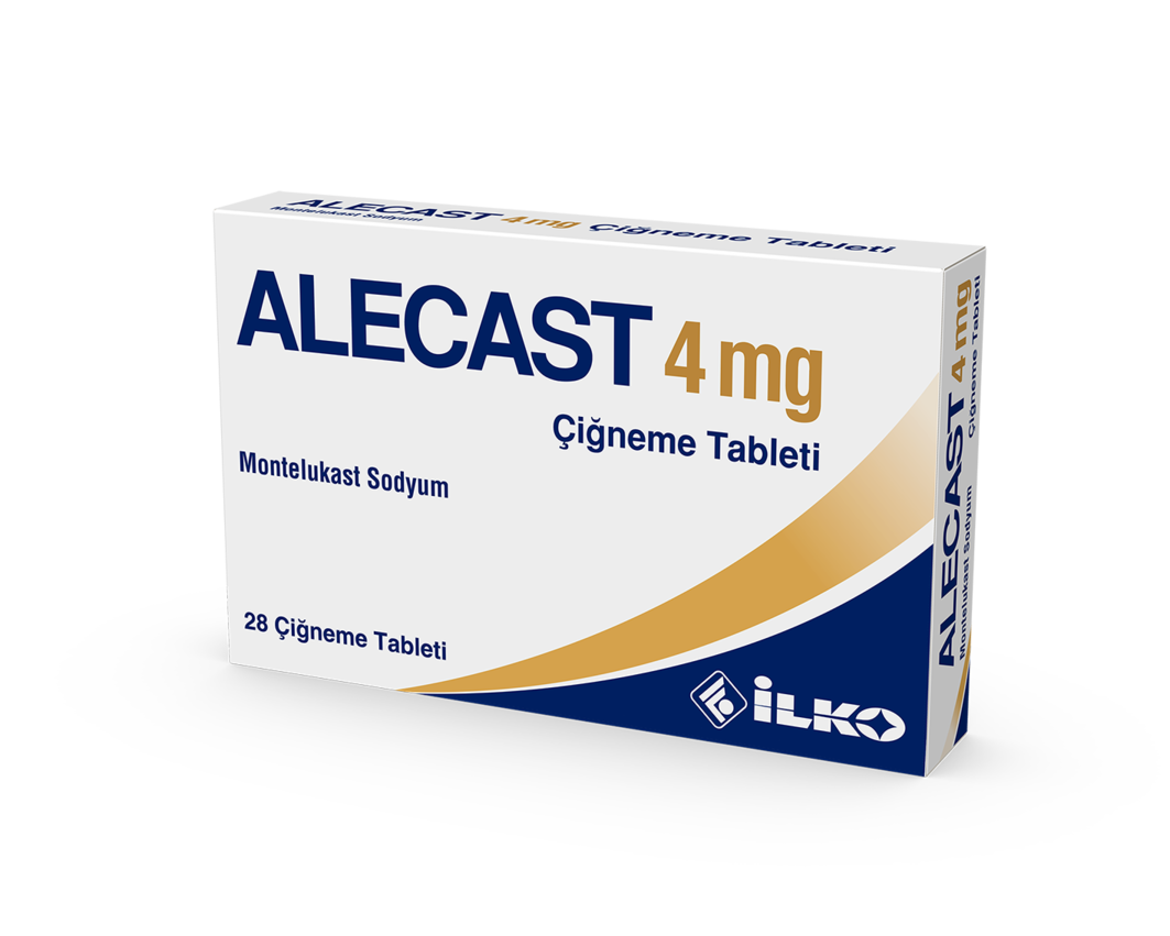 Alecast 4 Mg 28 Çiğneme Tableti