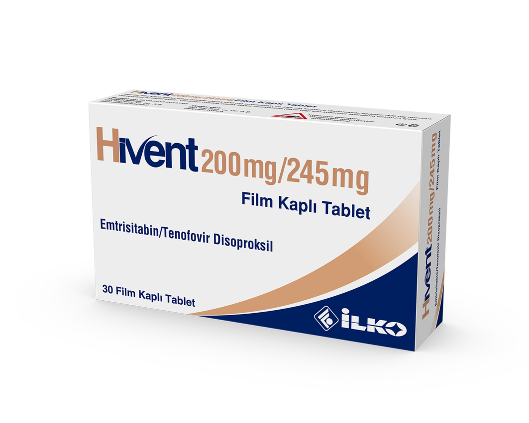Hivent 200 Mg / 245 Mg 30 Film Tablet