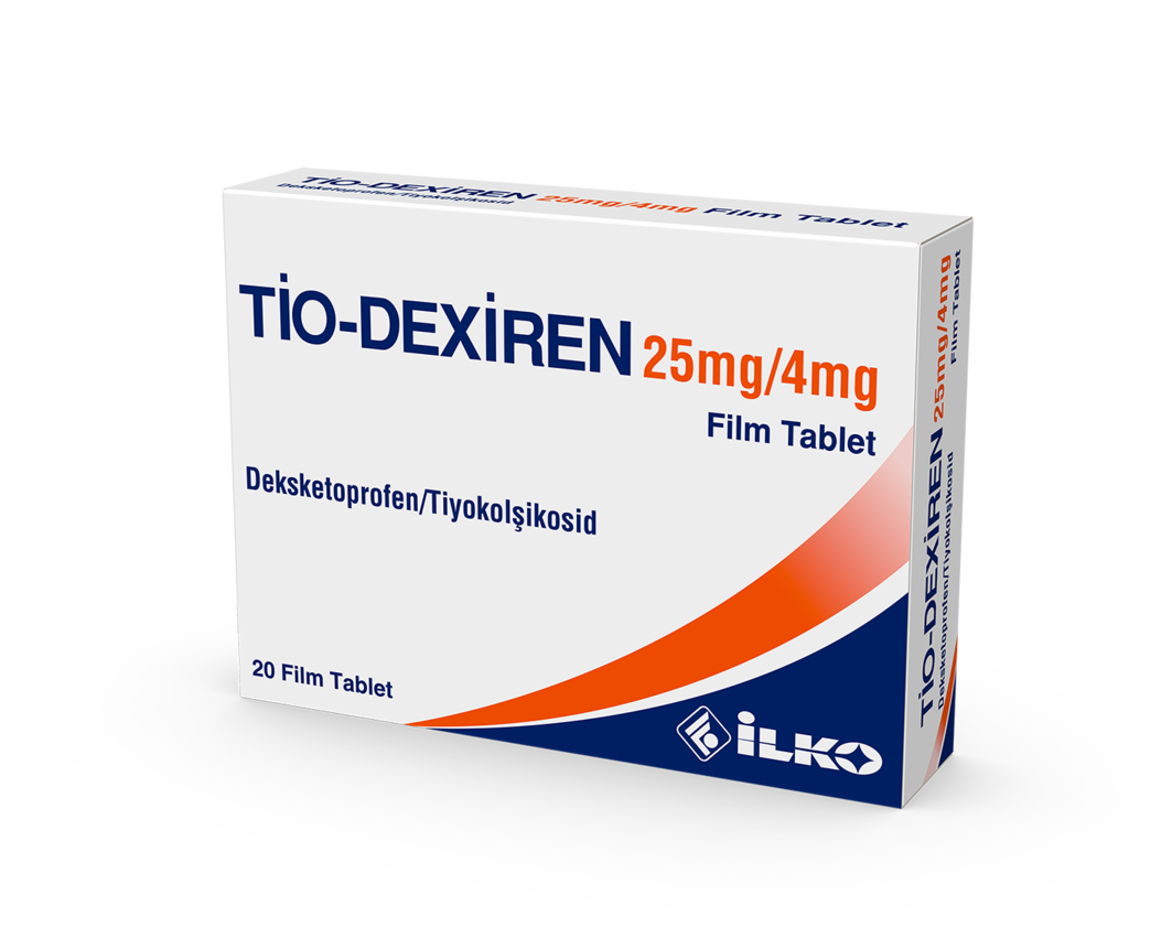 Tio-Dexiren 25 Mg / 4 Mg 20 Film Tablet