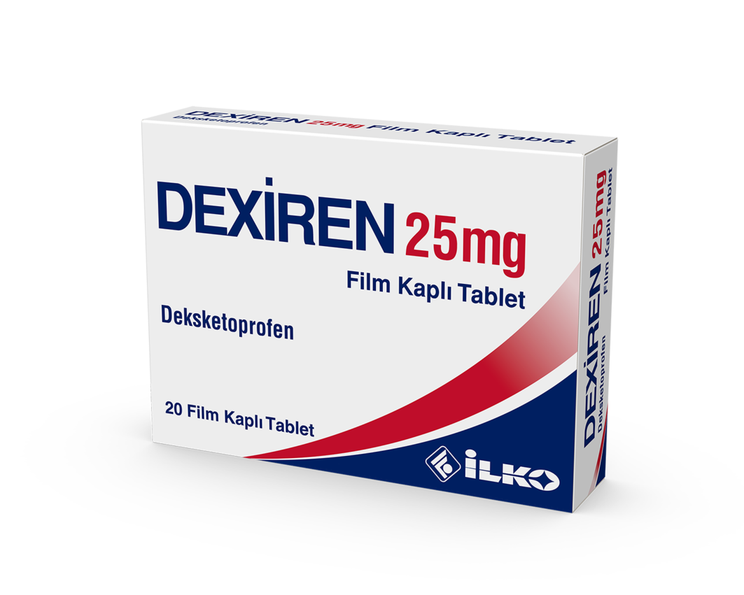 Dexiren 25 Mg 20 Film Tablet