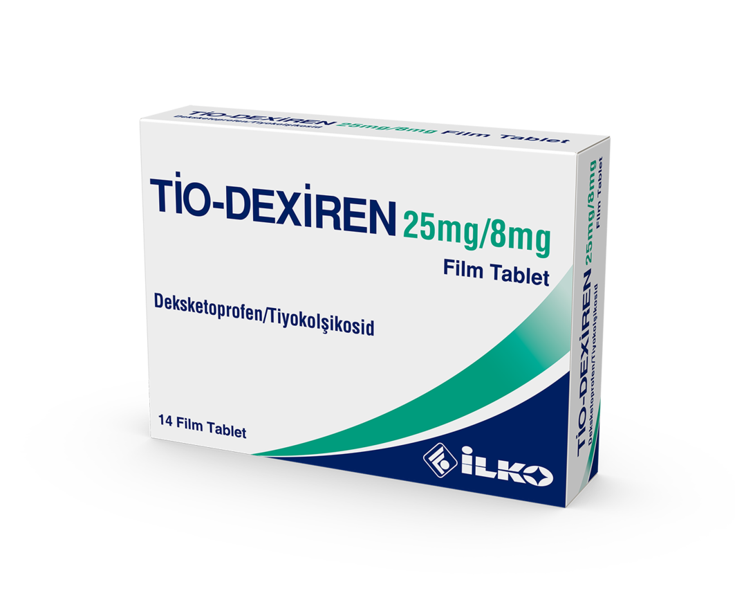 Tio-Dexiren 25 Mg / 8 Mg 14 Film Tablet