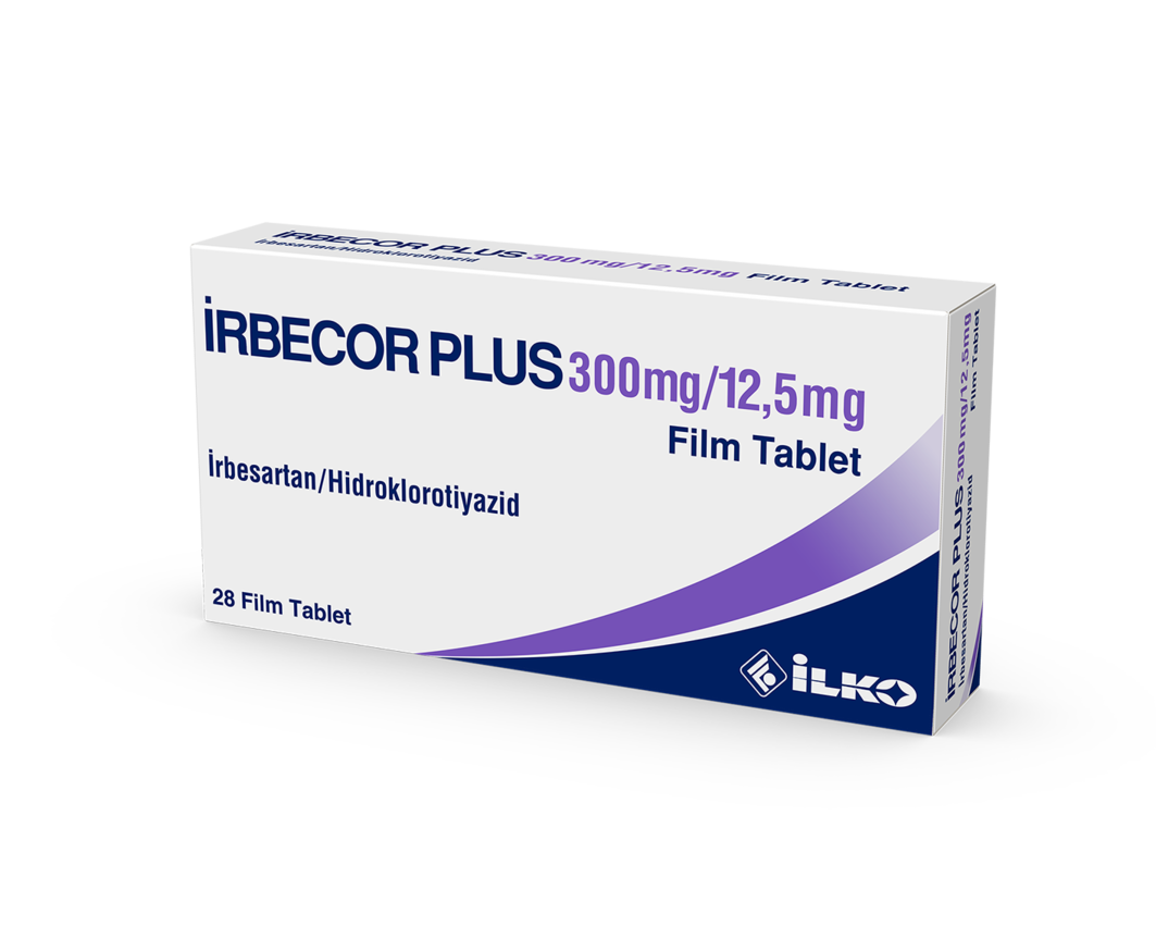 İrbecor Plus 300 Mg / 12.5 Mg 28 Film Tablet