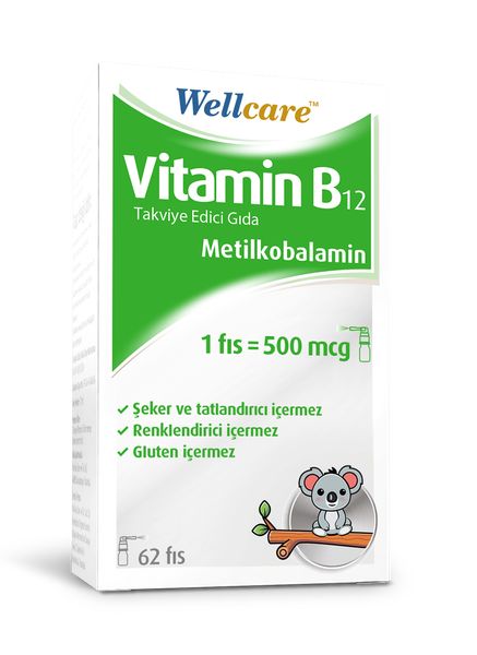 Wellcare Vitamin B₁₂ 500 MCG