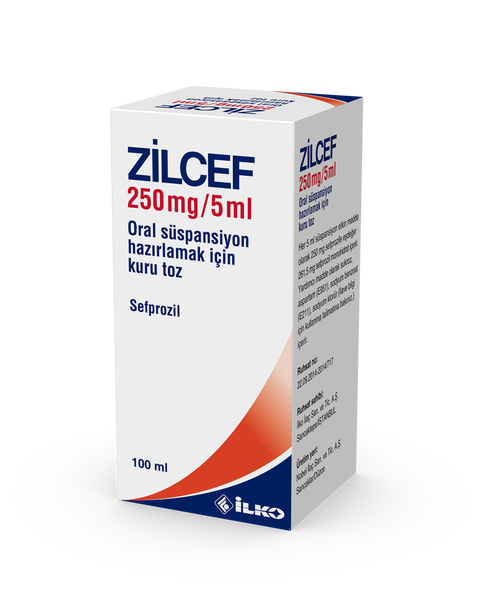 Zilcef 250 Mg / 5 Ml 100 Ml Oral Süspansiyon
