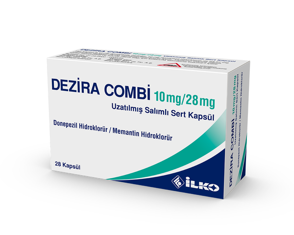 Dezira Combi 10 Mg / 28 Mg 28 Uzatılmış Salımlı Sert Kapsül