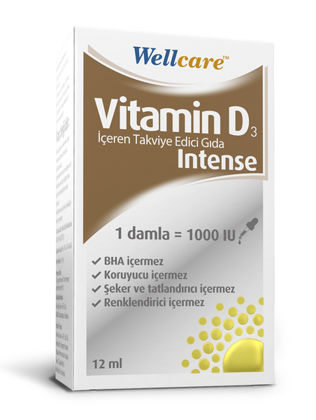 WELLCARE VİTAMİN D3 İNTENSE 